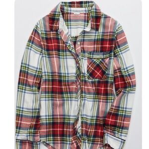 Aerie plaid pajama set